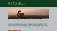Desktop Screenshot of bangkok-daytrips.com